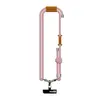 MR4_152250 Шнурок rock (150cm) 8mm з карабіном multifunctional glow in the dark phone lanyard рожевий 