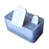 MR4_152396 Зарядна станція, колонка 5in1 r8 (iphone, iwatch, airpods,alarm clock, led lamp), білий (деф. пак) 