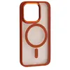 MR4_152683 Чохол cristal guard magsafe для iphone 15 pro помаранчевий 