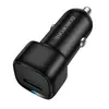 АВТОМОБІЛЬНИЙ ЗАРЯДНИЙ ПРИСТРІЙ BOROFONE BZ34 CLOUD SINGLE PORT QC3.0, ЧОРНИЙ