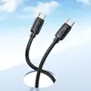 КАБЕЛЬ PD HOCO X115 SURPASS 240W FAST CHARGING DATA CABLE C TO C 1M, ЧОРНИЙ