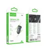 АВТОМОБІЛЬНИЙ ЗАРЯДНИЙ ПРИСТРІЙ HOCO Z62 ENERGY SINGLE-PORT QC3.0 CAR CHARGER METAL, СІРИЙ