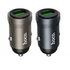 АВТОМОБІЛЬНИЙ ЗАРЯДНИЙ ПРИСТРІЙ HOCO Z62 ENERGY SINGLE-PORT QC3.0 CAR CHARGER METAL, СІРИЙ