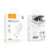 МЕРЕЖЕВИЙ ЗАРЯДНИЙ ПРИСТРІЙ HOCO C146A CHARM SINGLE PORT PD20W CHARGER, БІЛИЙ