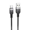 КАБЕЛЬ HOCO X109 ENERGY SILICONE CHARGING DATA CABLE TYPE-C, 3A, 2M, ЧОРНИЙ