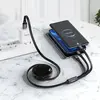 КАБЕЛЬ PD HOCO X78 EASY PULL STORAGE 3IN1 CHARGING CABLE, ЧОРНИЙ