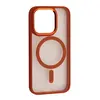 ЧОХОЛ CRISTAL GUARD MAGSAFE ДЛЯ IPHONE 14 PRO MAX ПОМАРАНЧЕВИЙ