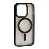 MR4_152802 Чохол cristal guard magsafe для iphone 14 pro dark зелений 