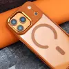 ЧОХОЛ CRISTAL GUARD MAGSAFE ДЛЯ IPHONE 16 PRO MAX DARK СИНІЙ