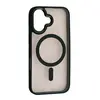 MR4_152697 Чохол cristal guard magsafe для iphone 16 dark зелений 