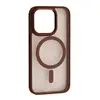 MR4_152692 Чохол cristal guard magsafe для iphone 15 pro max brown 