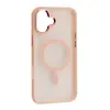 MR4_152709 Чохол cristal guard magsafe для iphone 16 plus рожевий 