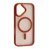 ЧОХОЛ CRISTAL GUARD MAGSAFE ДЛЯ IPHONE 17 ПОМАРАНЧЕВИЙ