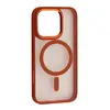 MR4_152723 Чохол cristal guard magsafe для iphone 16 pro max помаранчевий 