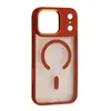 MR4_152755 Чохол cristal guard magsafe для iphone 17 pro max помаранчевий 
