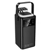 ЗОВНІШНІЙ АКУМУЛЯТОР POWER BANK BOROFONE BJ65B HIGH 22.5W+PD20W+FOUR-CABLES 80000MAH, ЧОРНИЙ
