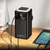 ЗОВНІШНІЙ АКУМУЛЯТОР POWER BANK BOROFONE BJ65B HIGH 22.5W+PD20W+FOUR-CABLES 80000MAH, ЧОРНИЙ