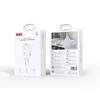 МЕРЕЖЕВИЙ ЗАРЯДНИЙ ПРИСТРІЙ XO CE36 (EU) 45W GAN FAST CHARGER (1TYPE-C 45W, 1USB-A18W), БІЛИЙ