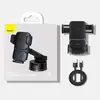 БЕЗДРОТОВИЙ АВТОМОБІЛЬНИЙ ЗАРЯДНИЙ ПРИСТРІЙ BASEUSWISDOM AUTO ALIGNMENT CAR MOUNT WIRELESS QI 15W AIR OUTLET, ЧОРНИЙ ( (ДЕФ. ПАК)К)