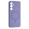 MR4_152991 Чохол silicone case luxury magsafe для samsung s25 fe elegant пурпуровий 