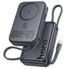 MR4_152973 Зовнішній акумулятор power bank hoco q44a origen dual pd45w magnetic power bank with cable dark 20 000mah metal, сірий 