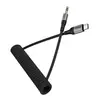 КАБЕЛЬ AUX AUDIO HOCO UPA33B NUEVO DIGITAL AUDIO CONVERSION CABLE TYPE-C, ЧОРНИЙ