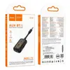 АДАПТЕР АУДІО HOCO E151 GRACEFUL AUX BT AUDIO RECEIVER, TRANSMITTER, ЧОРНИЙ