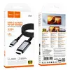 КАБЕЛЬ HDTV HOCO UA43 TYPE-C TO HDTV HD SCREEN MIRRORING CABLE METAL, СІРИЙ