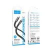 КАБЕЛЬ PD HOCO X125 EXCESO CHARGING DATA CABLE C TO C 60W, 1M, ЧОРНИЙ