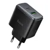 МЕРЕЖЕВИЙ ЗАРЯДНИЙ ПРИСТРІЙ HOCO C158A UPGRADE PD45W (1C1A) CHARGER, ЧОРНИЙ