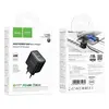 МЕРЕЖЕВИЙ ЗАРЯДНИЙ ПРИСТРІЙ HOCO C158A UPGRADE PD45W (1C1A) CHARGER, ЧОРНИЙ