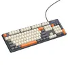 КОМПЮТЕРНА КЛАВІАТУРА HOCO GM61 MURPHY 3-COLOR WIRED KEYBOARD STAR, СІРИЙ
