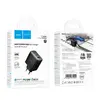 МЕРЕЖЕВИЙ ЗАРЯДНИЙ ПРИСТРІЙ HOCO C160A UPGRADE PD65W (2C1A) CHARGER, ЧОРНИЙ