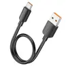 КАБЕЛЬ HOCO X96 HYPER 100W CHARGING DATA CABLE TYPE-C (L=0.25M), ЧОРНИЙ