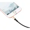 КАБЕЛЬ AUX AUDIO HOCO UPA02 БОКОВОЙ 1M, ЧОРНИЙ