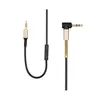 КАБЕЛЬ AUX AUDIO HOCO UPA02 БОКОВОЙ 1M, ЧОРНИЙ