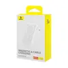 ЗОВНІШНІ АКУМУЛЯТОРИ POWER BANK BASEUS MAGNETIC MINI WIRELESS FAST CHARGE TYPE-C EDITION 10 000MAH 30W, БІЛИЙ P1002210B223-00
