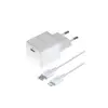 МЕРЕЖЕВИЙ ЗАРЯДНИЙ ПРИСТРІЙ BASEUS PALM FAST CHARGER 1C 20W CABLE TYPE-C TO LIGHTNING, БІЛИЙ E0116400