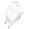 MR3_199804 Мережевий зарядний пристрій borofone ba99a 1usb-c pd, qc 20w білий BOROFONE