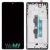 MR3_224152 Дисплей redmi note 13 pro 4g, note 14s, poco m6 pro 4g, з сенсором, та рамкою midnight black oled (welmy) 