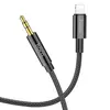 MR3_239451 Кабель aux hoco upa19 lightning to jack 3.5 1m black 