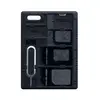 MR3_104136 Набір перехідників для сім-карт hoco nano-sim, micro-sim black 
