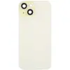 MR3_179149 Задня кришка (скло) iphone 15 yellow, сервісний оригінал у зборі на рамці 