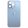 MR3_333189 Задня кришка (скло) iphone 13 pro sierra blue (small hole), сервісний оригінал 
