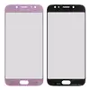 MR3_101488 Скло корпусу для samsung j730 galaxy j7 2017, з oca-плівкою, pink 