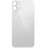 MR3_106635 Задня кришка (скло) iphone 11 білий (big hole) 