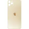 MR3_106653 Задня кришка (скло) iphone 11 pro max gold (big hole) 