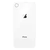 MR3_108230 Задня кришка (скло) iphone xr білий (big hole) 