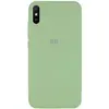 MR3_109264 Чохол redmi 9a, redmi 9at, redmi 9i silicone case (mint) 