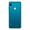 MR3_109556 Задня кришка huawei y6 (2019), y6 prime (2019) blue (з вирізом, зі склом камери) 